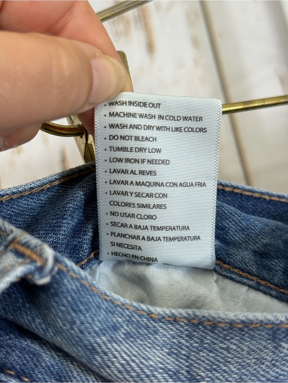 Kancan, Boyfriend Fit 5 Button Fly Jeans, Distressed. Size 15/31. Excellent cond - Picture 7 of 7